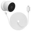 Picture of Ayotu 26ft/8m Camera Power Cord for Google Nest Cam (Battery), 5V 2A DC Outdoor Power Adapter Fast Charging with Weatherproof Charger Cable (NOT Include Camera), 1 Pack White