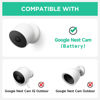 Picture of Ayotu 26ft/8m Camera Power Cord for Google Nest Cam (Battery), 5V 2A DC Outdoor Power Adapter Fast Charging with Weatherproof Charger Cable (NOT Include Camera), 1 Pack White