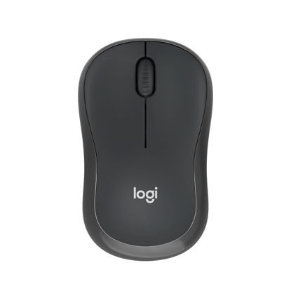 Picture of Logitech M240 Silent Bluetooth Mouse, Wireless, Compact, Portable, Smooth Tracking, 18-Month Battery, for Windows, macOS, ChromeOS, Compatible with PC, Mac, Laptop, Tablets - Graphite