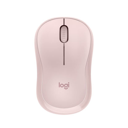 Picture of Logitech M240 Silent Bluetooth Mouse, Wireless, Compact, Portable, Smooth Tracking, 18-Month Battery, for Windows, macOS, ChromeOS, Compatible with PC, Mac, Laptop, Tablets - Rose