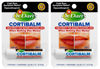 Picture of Dr. Dan's Cortibalm - 2 Pack - for Dry Cracked Lips - Healing Lip Balm for Severely Chapped Lips - Designed for Men, Women and Children