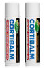 Picture of Dr. Dan's Cortibalm - 2 Pack - for Dry Cracked Lips - Healing Lip Balm for Severely Chapped Lips - Designed for Men, Women and Children