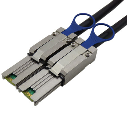 Picture of CABLEDECONN Mini SAS26P SFF-8088 to SFF-8088 External Cable Attached SCSI (2M, 8088 to 8088)