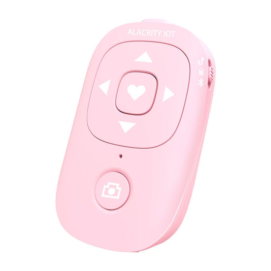 GetUSCart- TIK Tok Kindle App Bluetooth Remote Control Page Turner TIKTok  Page Turner Play/Pause Send Like Clicker for iPhone iPad Camera Remote  Shutter Selfie Button