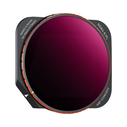 Picture of K&F Concept Mavic 3 Classic ND64/PL Lens Filter, 28 Multi-Coated Neutral Density & Polarizing Effect 2-in-1 Filter Compatible with DJI Mavic 3 Classic Drone