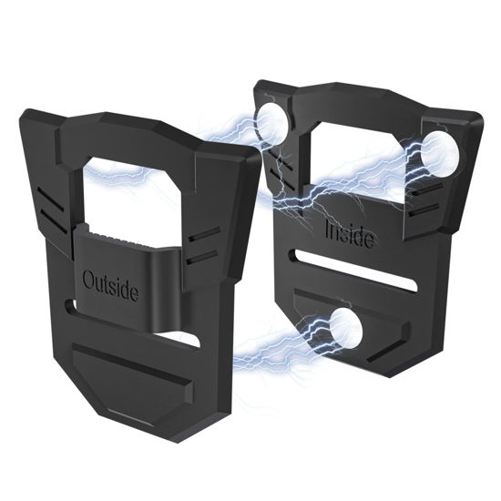 Picture of RUKUHOT Body Camera Mount, Universal Camera Mounts & Clamps Fit for All Models Police Body Cam, Strong Magnet Camera Holder Stick to Clothes Prevent Moving