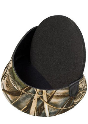 Picture of LensCoat Hoodie, Extra Small Front Neoprene Lens Cap Fits Hoods from 2.75" to 3.25" - camera lens camouflage neoprene protection Realtree Max4 lenscoat