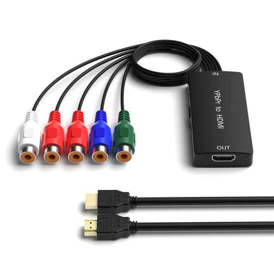 Ps2 Partsps2 Hdmi Converter With Rgb & Ypbpr Switch - 1080p Output For  Classic Consoles