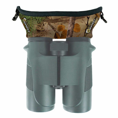 Picture of Bino Bandit - Water-Resistant Binocular Eyeshields to Block Glare and Reduce Eye-Strain- Alpine Mountain Camo