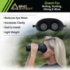 Picture of Bino Bandit - Water-Resistant Binocular Eyeshields to Block Glare and Reduce Eye-Strain- Alpine Mountain Camo
