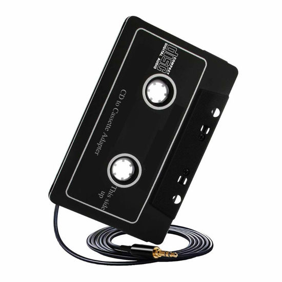 Convenient Enjoy Music Universal For MP3 AUX Cable CD Player Tape Player  3.5mm Jack Plug Car Tape Converter Cassette Audio Converter Cassette  Cassette Tape Adapter