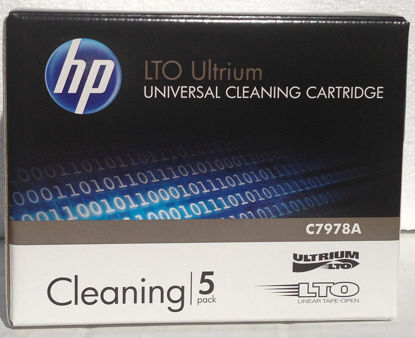 Picture of 5 Pack HP C7978A Universal LTO Ultrium Cleaning Cartridge (New)
