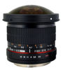 Picture of Rokinon HD8M-N 8mm f/3.5 HD Fisheye Lens with Auto Aperture Chip and Removable Hood for Nikon DSLR 8-8mm, Fixed-Non-Zoom Lens