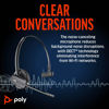Picture of Poly CS540 Wireless DECT Headset (Plantronics) - Single Ear (Mono) Convertible (3 Wearing Styles) - Connects to Desk Phone - Noise Canceling Microphone - Amazon Exclusive