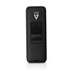 Picture of V7 2GB USB 2.0 Flash Drive with Retractable USB Connector - VF22GAR-3N, Black