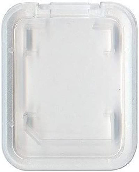 Picture of E-tech Collection Clear Plastic SDSDHCSDXCSecure Digital Memory Card Case Holder Compatible for SanDiskKingstonTranscendSamsung Memory Card 1 Pack