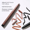Picture of LAURA GELLER NEW YORK Longwear Eyeliner Pencil with Caffeine, Smooth & Blendable Makeup, Soft Black