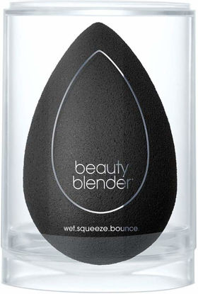 Picture of The BEAUTYBLENDER Pro Black Blender Makeup Sponge for blending liquid Foundations, Powders and Creams. Flawless, Professional Streak Free Application Blend, Vegan, Cruelty Free and Made in the USA