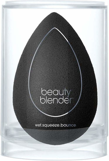 Picture of The BEAUTYBLENDER Pro Black Blender Makeup Sponge for blending liquid Foundations, Powders and Creams. Flawless, Professional Streak Free Application Blend, Vegan, Cruelty Free and Made in the USA