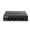 Picture of D-Link DGS-105GL, Ethernet Switch, 5 Port Gigabit Unmanaged Desktop Plug and Play Sturdy Metal Housing Fanless Design EEE