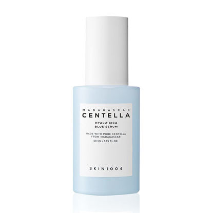 Picture of SKIN1004 Hyalu-CICA Blue Serum 1.69 fl.oz, 50ml, 5 Layer Hyaluronic Acid Cica Niacinamide, Hydrating and Refreshing Multi-Care Solutions