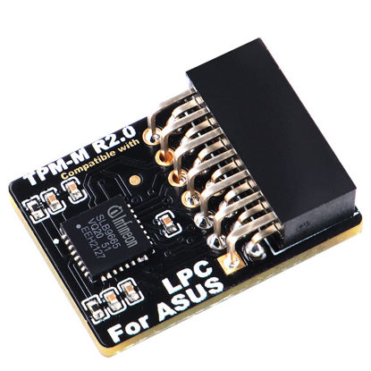 Picture of NewHail TPM2.0 Module LPC 14Pin Module with Infineon SLB9665 for ASUS Motherboard Compatible with TPM-M R2.0