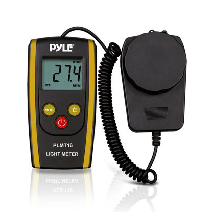 Picture of Pyle PLMT16 - Digital Handheld Photography Light Meter with - Measures Lux and Lumens (200,000 LUX MAX Range)