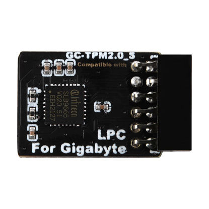 Picture of NewHail TPM2.0 Module LPC 12Pin Module with Infineon SLB9665 for Gigabyte Motherboard Compatible with GC-TPM2.0_S