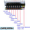 Picture of Arcity 5V 12V 24V Output Switching Power Supply Unit Adjustable for Video Multi Games Machine Console Cocktail CCTV Computer DIY Horizontal New(+5V/8A +12V/8A +24V/3A)