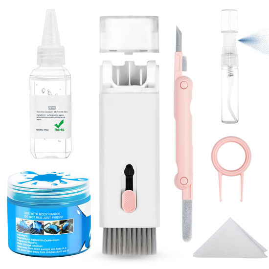 GetUSCart Laptop Keyboard Screen Earphone Cleaner Kit With Car Putty