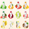 Picture of DMSKY 60-Pack Vitamin E Lip Balm in Bulk with Coconut Oil -100% Natural Ingredients- Moisturizer Treatment - Moisturizing, Soothing, Chapped Lips. Assortment of 12 Flavors