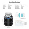 Picture of AstrHori 35mm F1.8 Large Aperture Full Frame Manual Prime Lens Starburst Effect & Filter Slot Compatible with Sony E-Mount Mirrorless Camera A7,A7R,A7S,A9A6000,A6300,A6400,A6500,A6600(Black)