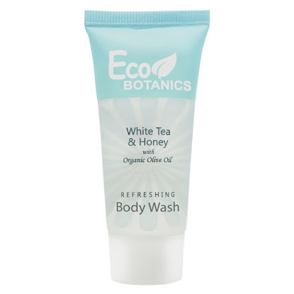 Picture of Eco Botanics Travel-Size Hotel Body Wash Soap, 0.85 oz. (Case of 20)