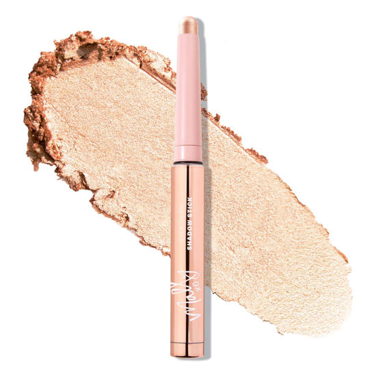 Picture of Mally Beauty Evercolor Eyeshadow Stick - Mimosa Shimmer - Waterproof and Crease-Proof Formula - Easy-to-Apply Buildable Color - Cream Shadow Stick