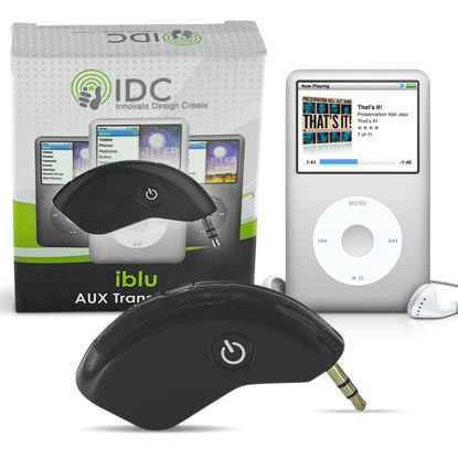 Picture of Bluetooth AUX iPod Transmitter - Turn Your iPod Bluetooth To Stream Music Wirelessly to your Speaker/Headphones. Compatible with all non-Bluetooth iPods - Eg Classic, Nano, Touch, Shuffle, Mini, Video