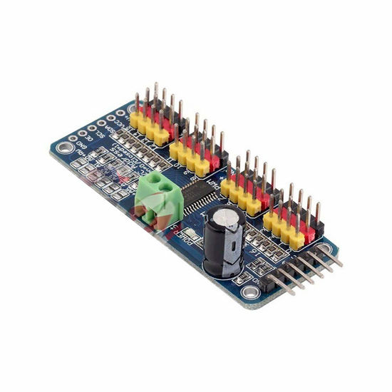 GetUSCart- DEVMO 2PCS PCA9685 PWM Servo Motor Driver I2C IIC Module 12 ...