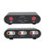 Picture of 2-Way RCA Stereo Audio Switch Input Signal Source Switcher Selector Splitter Box（2 in 1 Out / 1 in 2 Out）-RC21