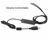 Picture of TelPal Corded Hands-Free Call Center Noise Cancelling Binaural USB Headset Headphones with Mic/Microphone - Cord with USB Plug, Volume Control- for Computer/PC/Laptop Use Only