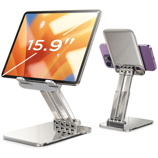 Tablet holder for monitor mounting