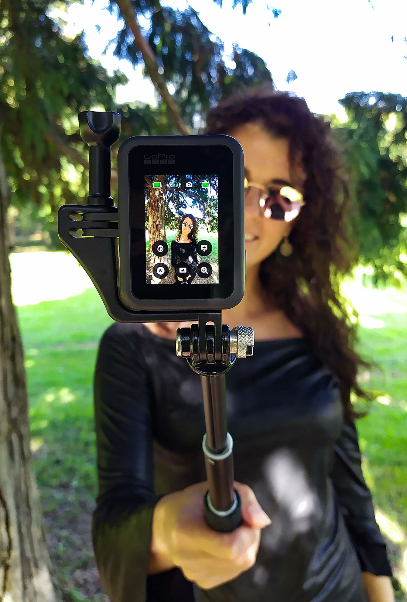 GetUSCart Dreampick Vertical Mount for GoPro Hero 11 10 9 8 7 6 5 4