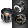 Picture of Meike 50mm f0.95 Standard Aperture Manual Focus Fixed Lens APS-C Compatible with Sony E-Mount Mirrorless Cameras NEX 3 3N NEX 5R NEX 6 7 A6600 A6400 A5000 A5100 A6000 A6100 A6300 A6500 A3000