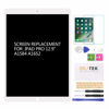 Picture of Srjtek for iPad Pro 12.9 1st (2015) A1584 A1652 Screen Replacement LCD Display Touch Screen Digitizer + IC Connector PCB Flex Cable Assembly (White)