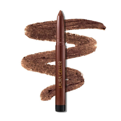 Picture of LAURA GELLER NEW YORK Kajal Longwear Kohl Eyeliner Pencil with Caffeine, Smooth & Blendable Makeup, Dark Brown