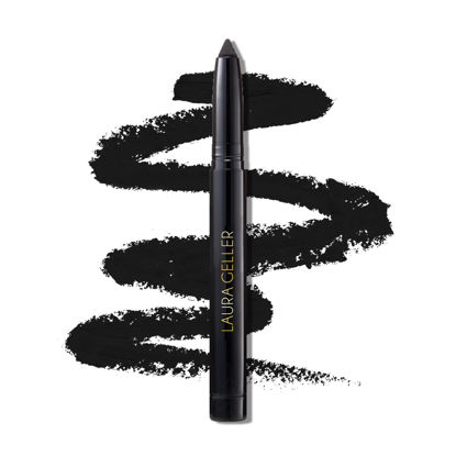 Picture of LAURA GELLER NEW YORK Kajal Longwear Kohl Eyeliner Pencil with Caffeine, Smooth & Blendable Makeup, Deep Black