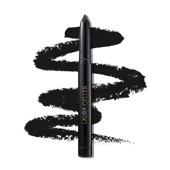 Picture of LAURA GELLER NEW YORK Kajal Longwear Kohl Eyeliner Pencil with Caffeine, Smooth & Blendable Makeup, Deep Black