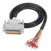 Picture of XMSJSIY DB25 Connector Adapter RS232 25 Pin Serial Extension Cable Solderless 25-Pin Port Breakout Replacement Cable with Bare Wire - 1M/3.2Ft (DB25 Male)