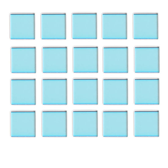 Picture of Gzikai 20pcs/1 Lot 8mm×8mm×0.55mm 650nm IR-Cut Blocking Filter Square Optical Multi-Coating Color Low-Pass IR Filters for Camera Sensor