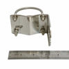 Picture of UngSung Antenna Crossbar Clamp Mount Bracket L Type with U Bolts Accepted SO-239, 3/8" x24 CB Stud, N Connector for Amateur Ham, CB, Mobile Antenna or Lights, Flag Mounting to Vehicle BullBar Bumper