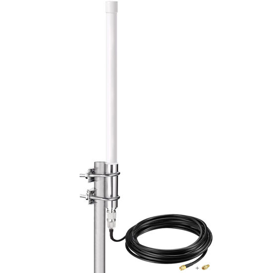 Picture of Bingfu Lora Antenna 915mhz outperforms 5.8 dbi 8dbi Helium Antennas in Some Use Cases - 4dbi with 10ft Cable for MNTD RAK V2 Nebra Bobcat 300 Sensecap M1 HNT Helium Hotspot Miner SyncroBit Gateway