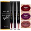 Picture of MAKI YIKA 3Pack Matte Liquid Lipstick Makeup Set, Dark Red Purple Nude Lipstick Long Lasting, Smudge Proof Non Transfer Lip Stain Waterproof & Cruelty Free